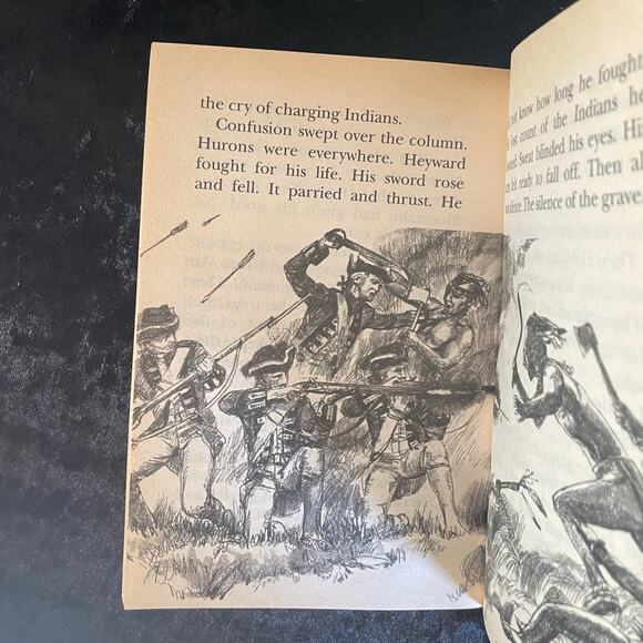 The Last of the Mohicans by James Fenimore Cooper | 1993 | Illustrated Adapt - Picture 6 of 10